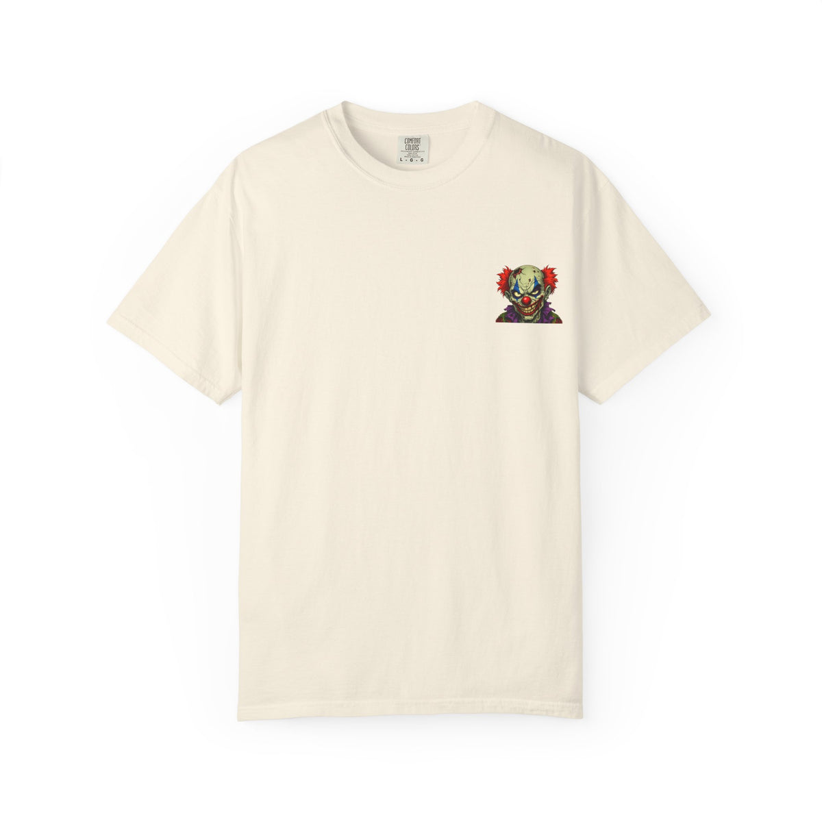 Clown Pop Art T-Shirt — Colorful Horror Graphic Tee