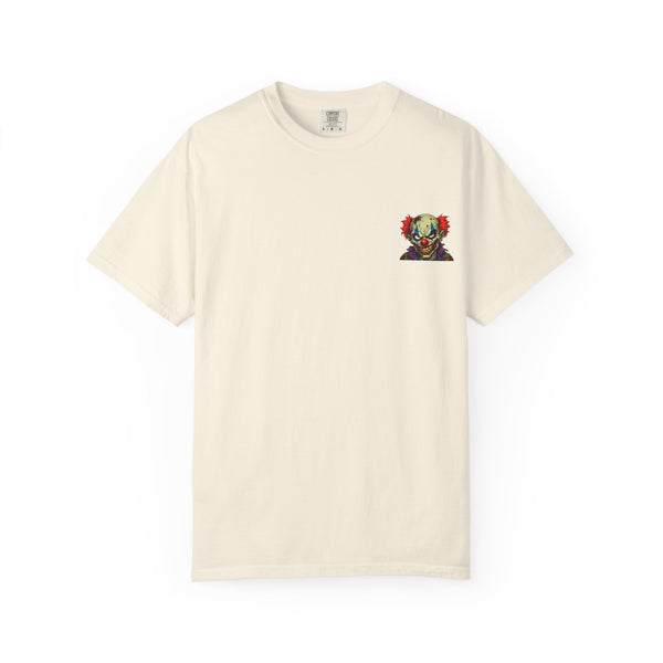 Clown Pop Art T-Shirt — Colorful Horror Graphic Tee