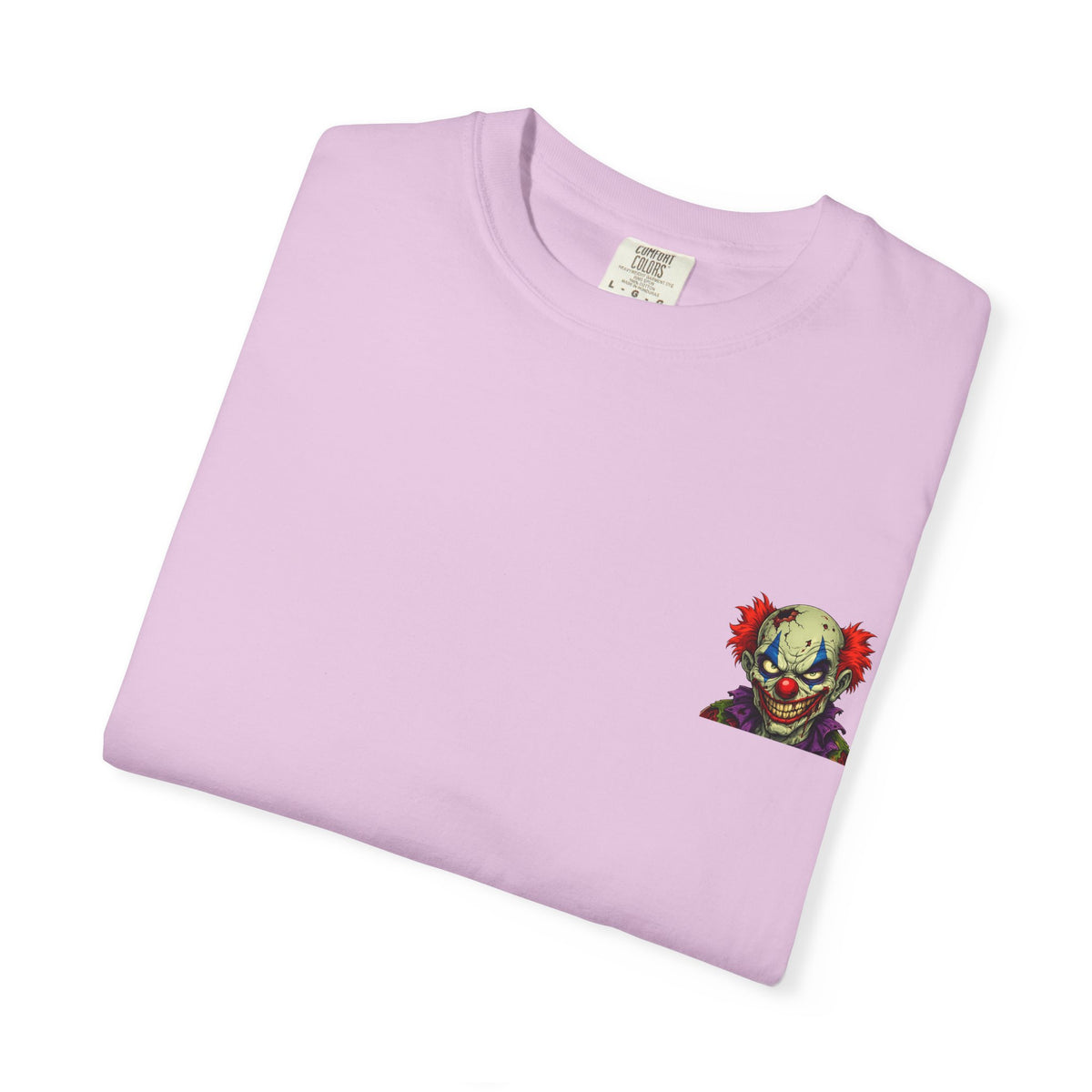 Clown Pop Art T-Shirt — Colorful Horror Graphic Tee