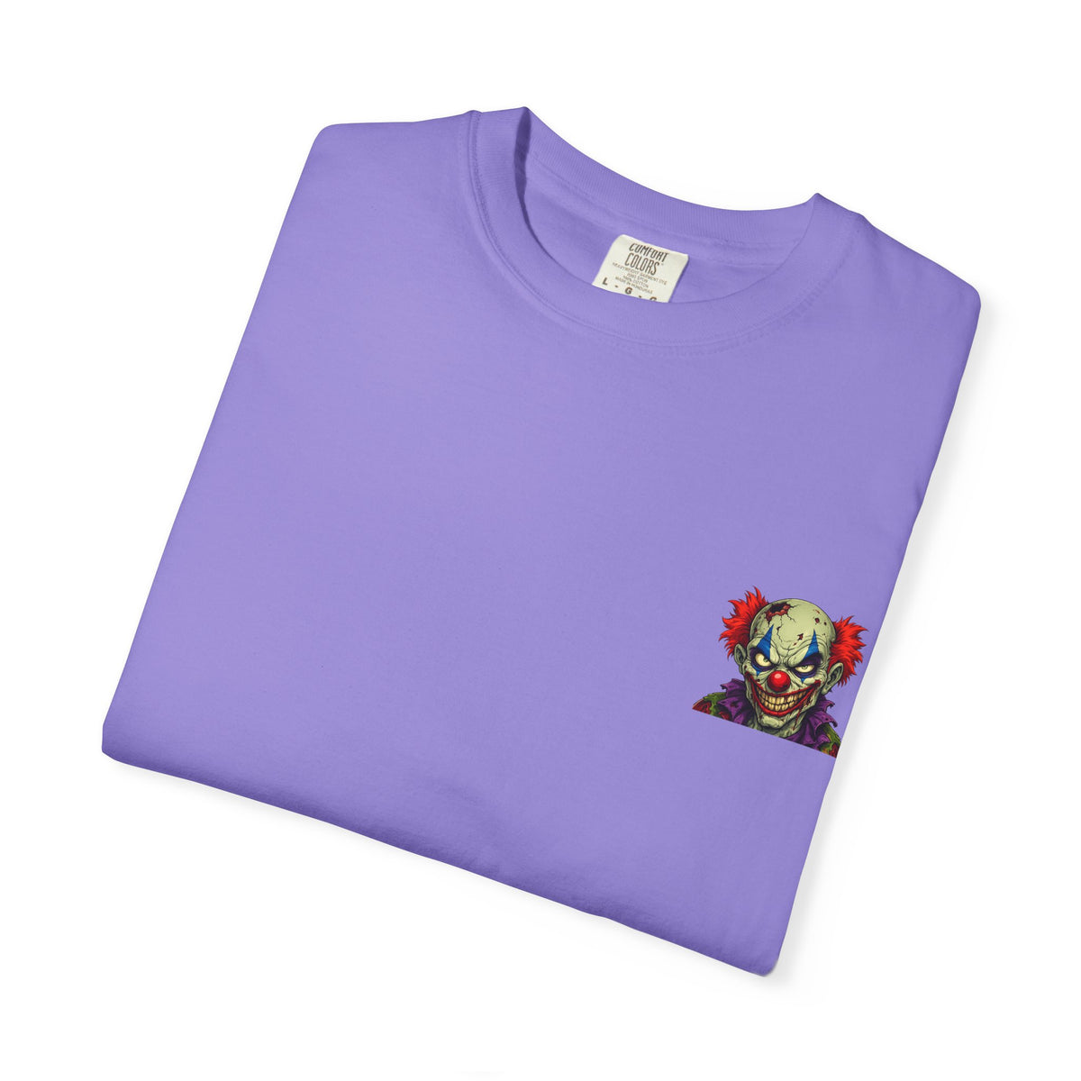 Clown Pop Art T-Shirt — Colorful Horror Graphic Tee
