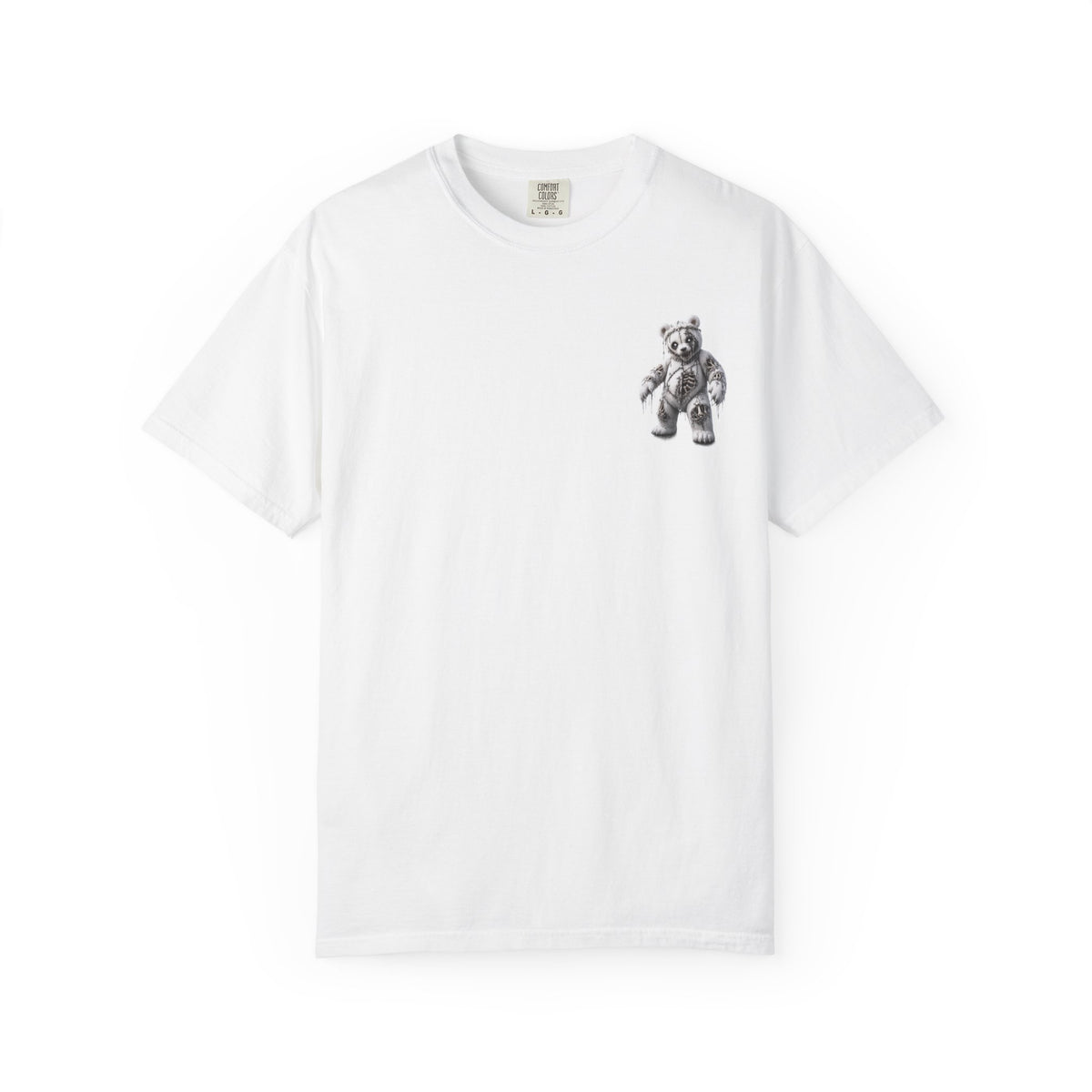 Zombie Teddy T-Shirt — Grunge Horror Bear Graphic Tee