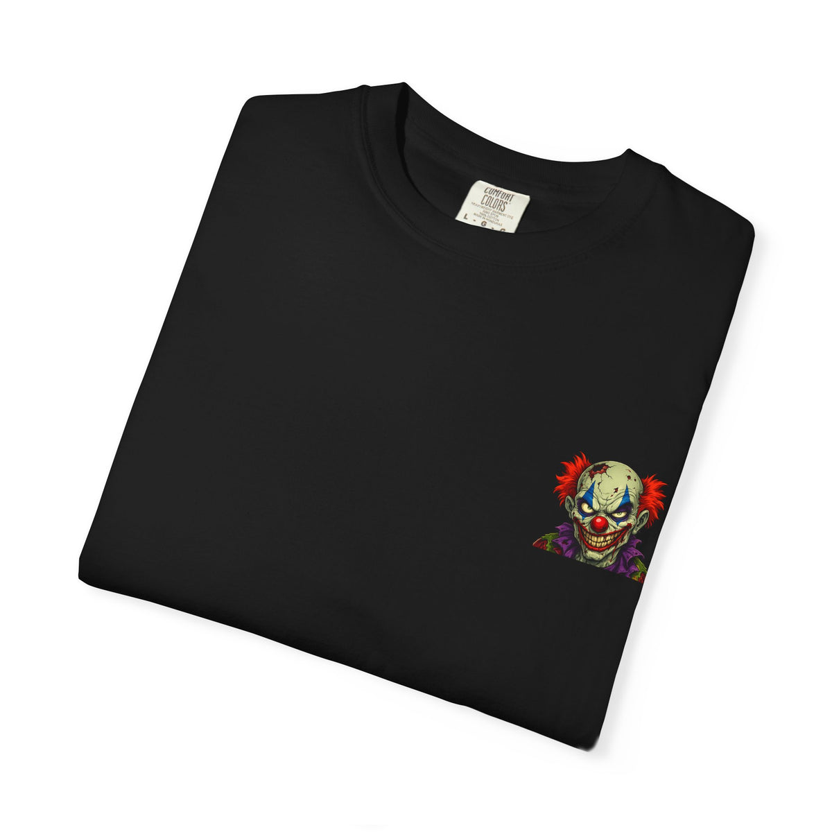 Clown Pop Art T-Shirt — Colorful Horror Graphic Tee