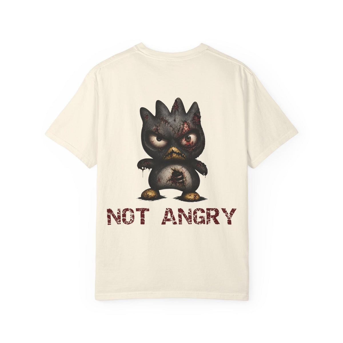 Not Angry T-Shirt — Cute Grumpy Monster Graphic Tee