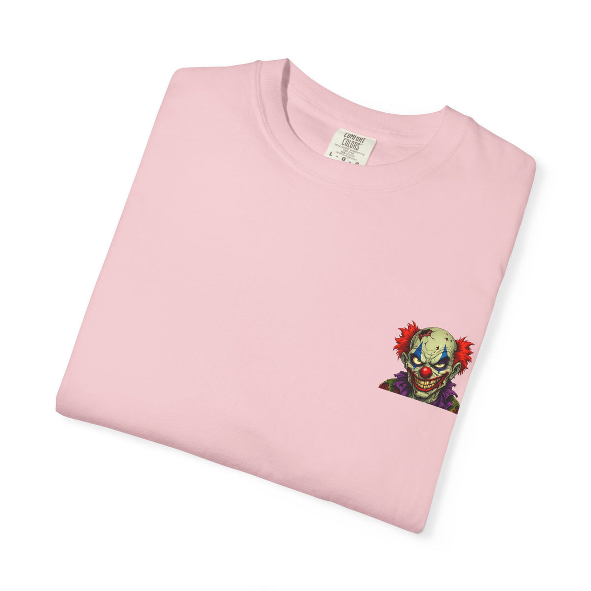 Clown Pop Art T-Shirt — Colorful Horror Graphic Tee