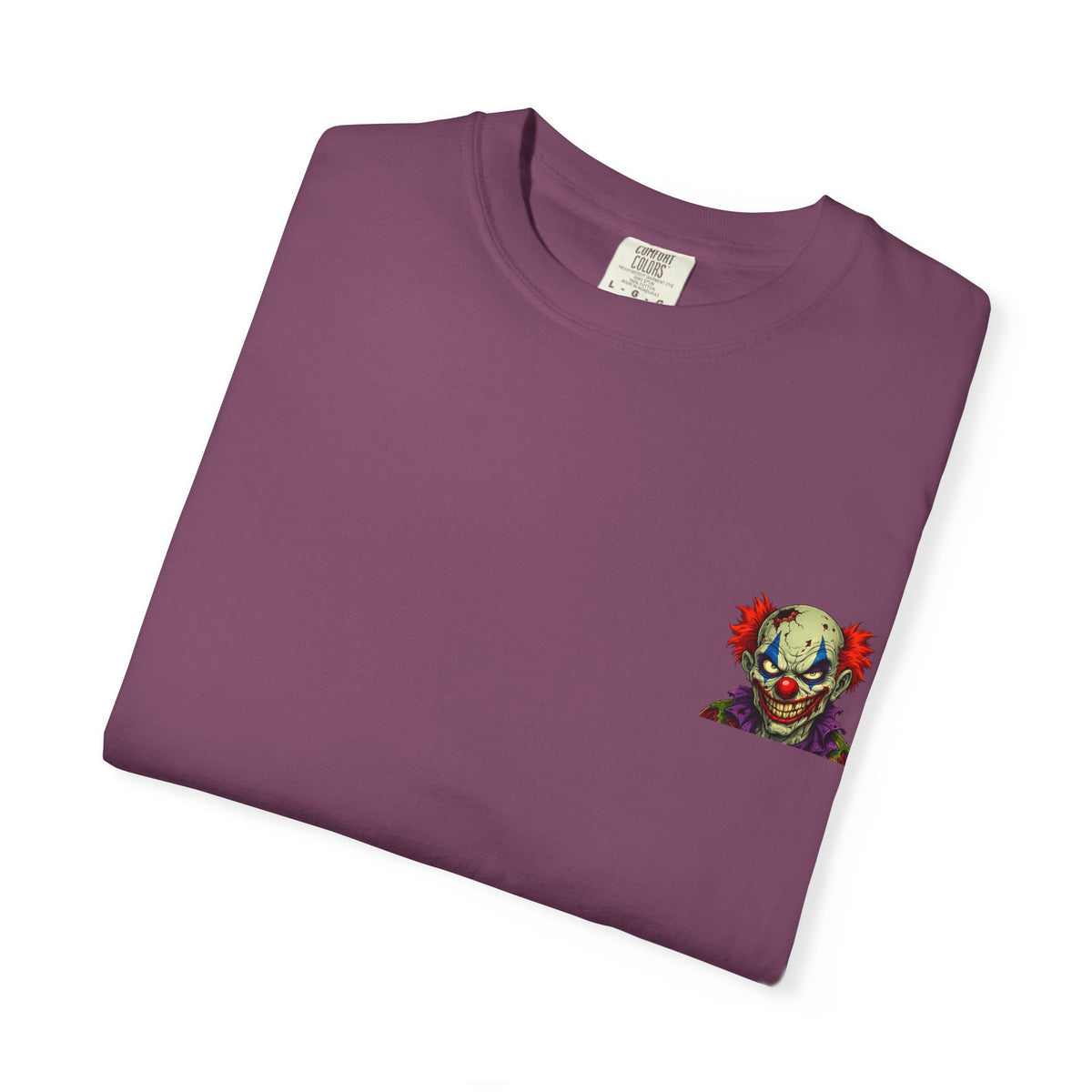 Clown Pop Art T-Shirt — Colorful Horror Graphic Tee