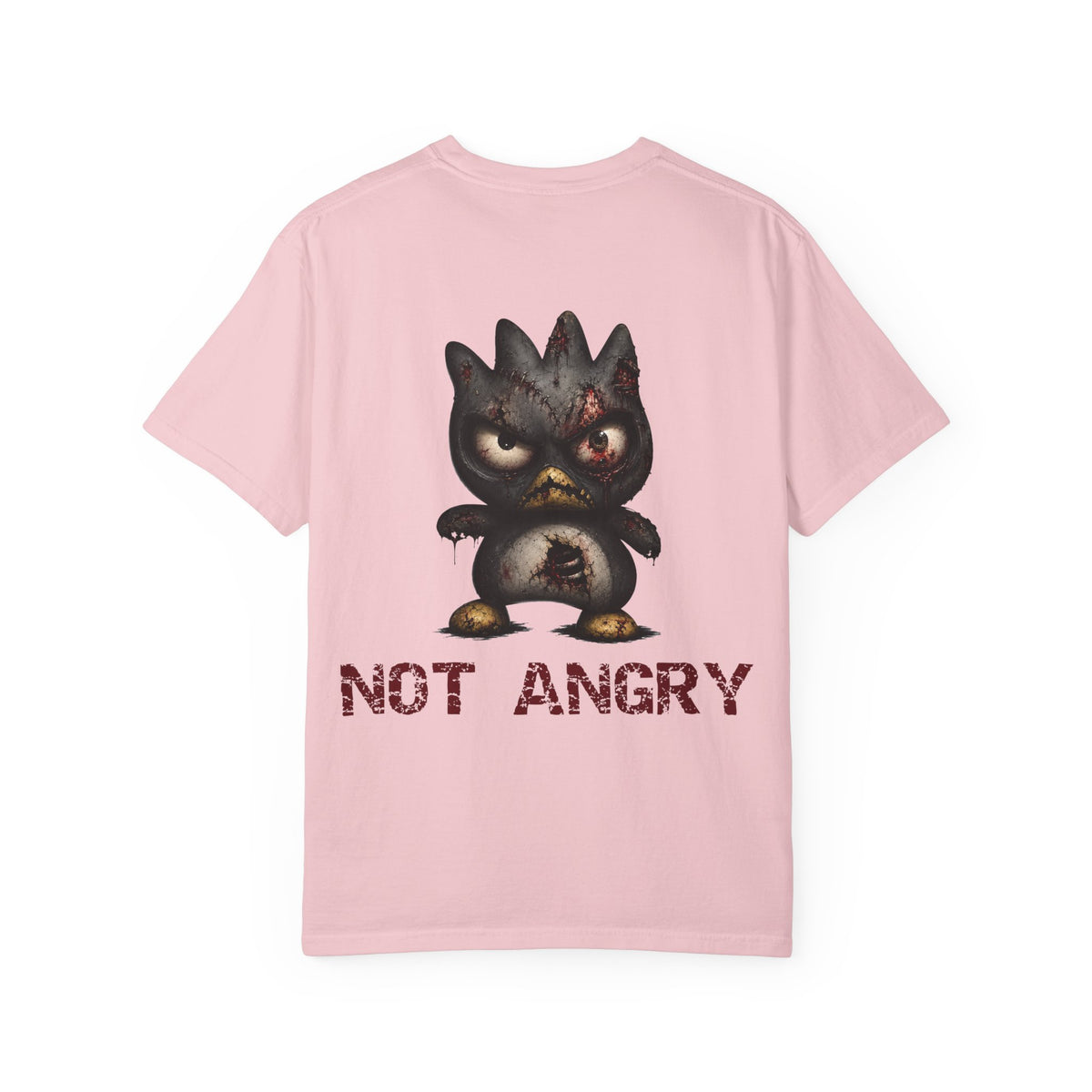 Not Angry T-Shirt — Cute Grumpy Monster Graphic Tee