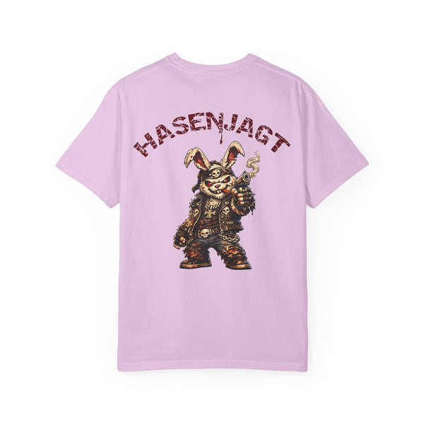 Hasenjagt Bunny Graphic T-Shirt — Vintage Hunter Rabbit Design
