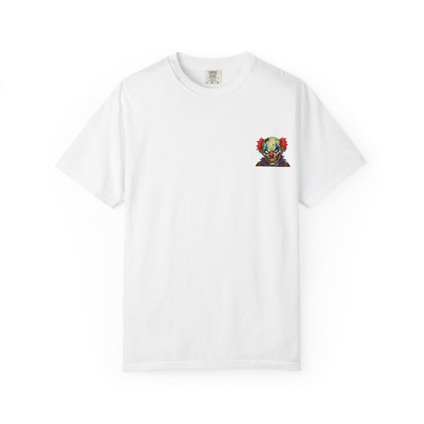 Clown Pop Art T-Shirt — Colorful Horror Graphic Tee