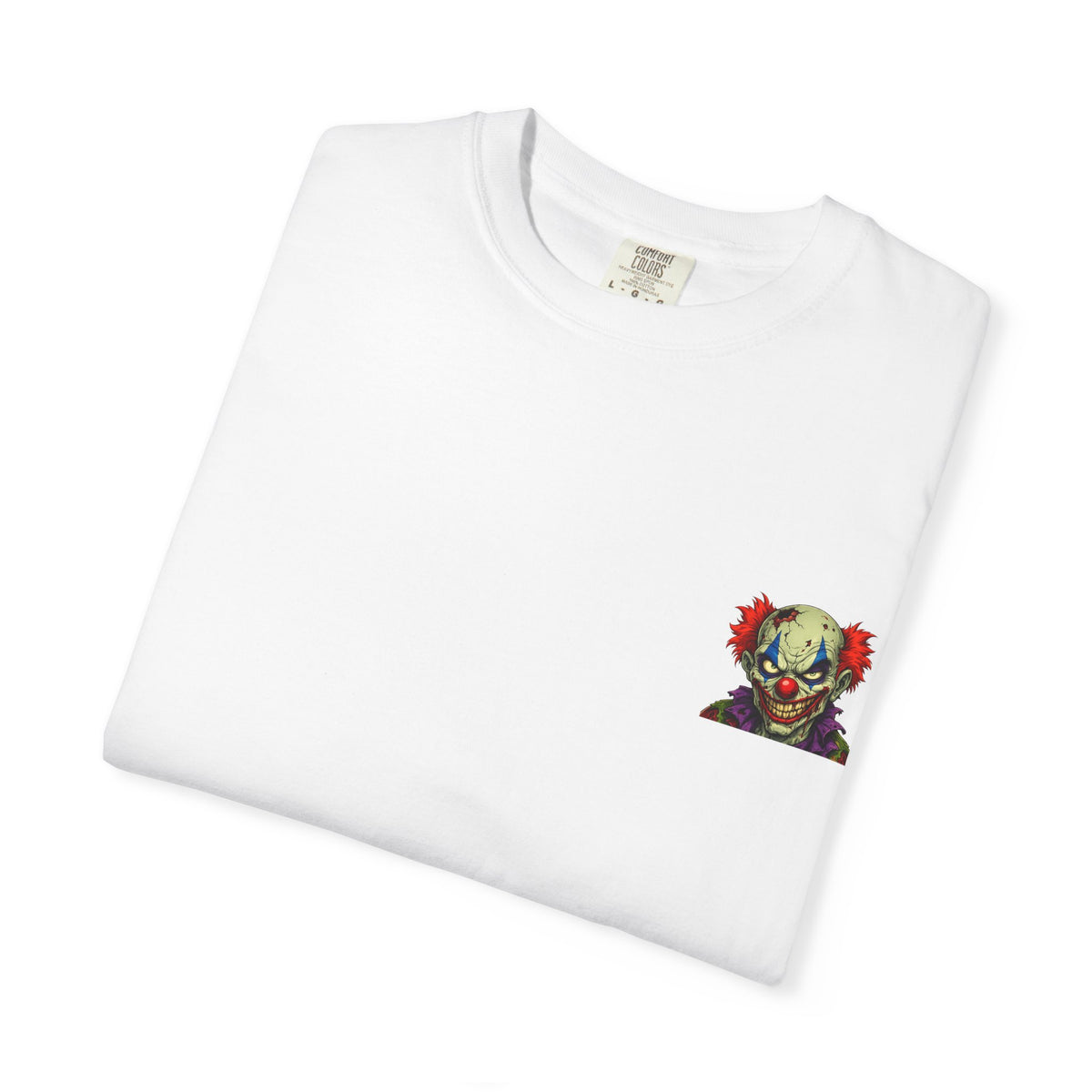 Clown Pop Art T-Shirt — Colorful Horror Graphic Tee