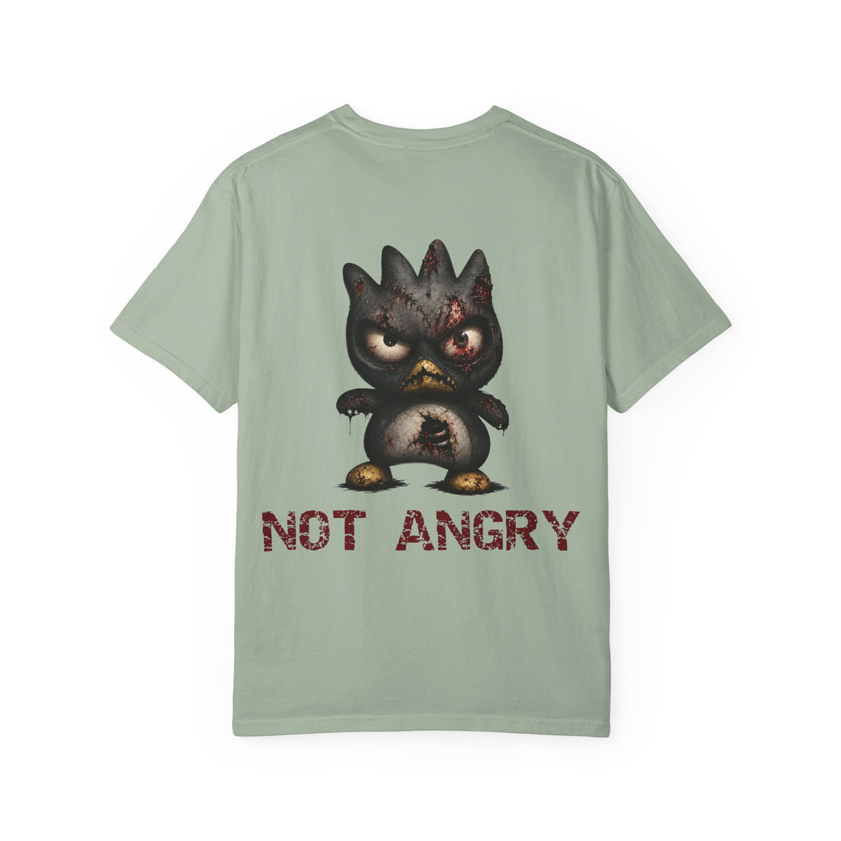 Not Angry T-Shirt — Cute Grumpy Monster Graphic Tee