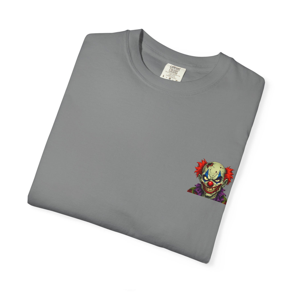 Clown Pop Art T-Shirt — Colorful Horror Graphic Tee