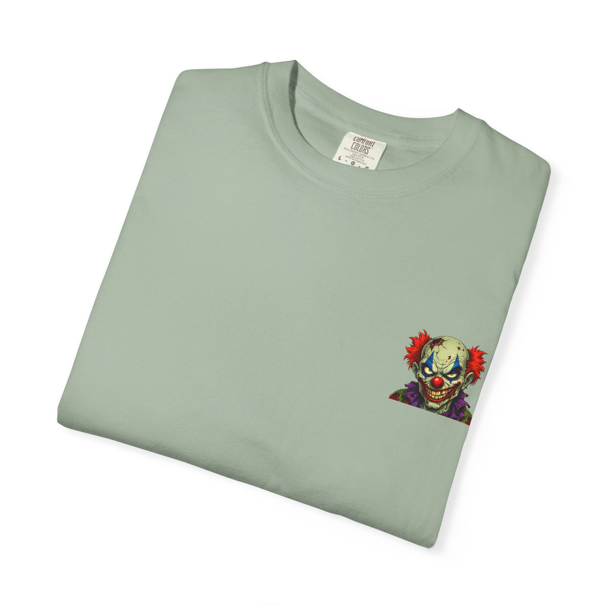 Clown Pop Art T-Shirt — Colorful Horror Graphic Tee