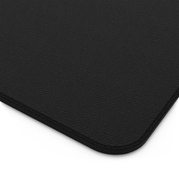 Biker Bunny Nightscape Desk Mat — Rebel Rabbit Motorcycle Gaming Mouse Pad