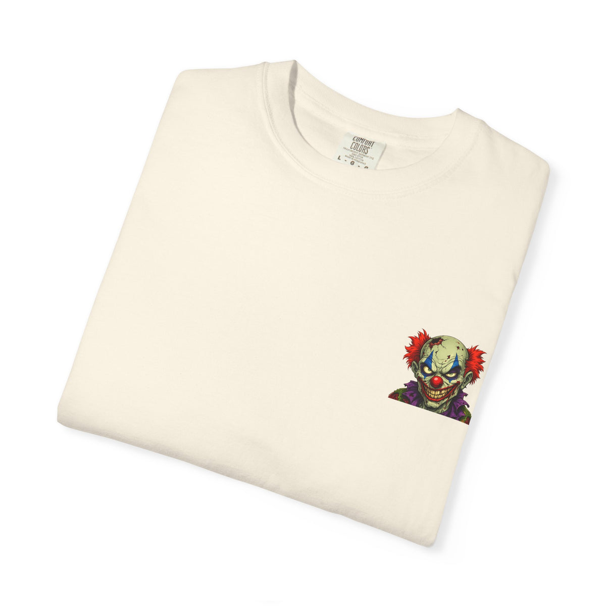 Clown Pop Art T-Shirt — Colorful Horror Graphic Tee