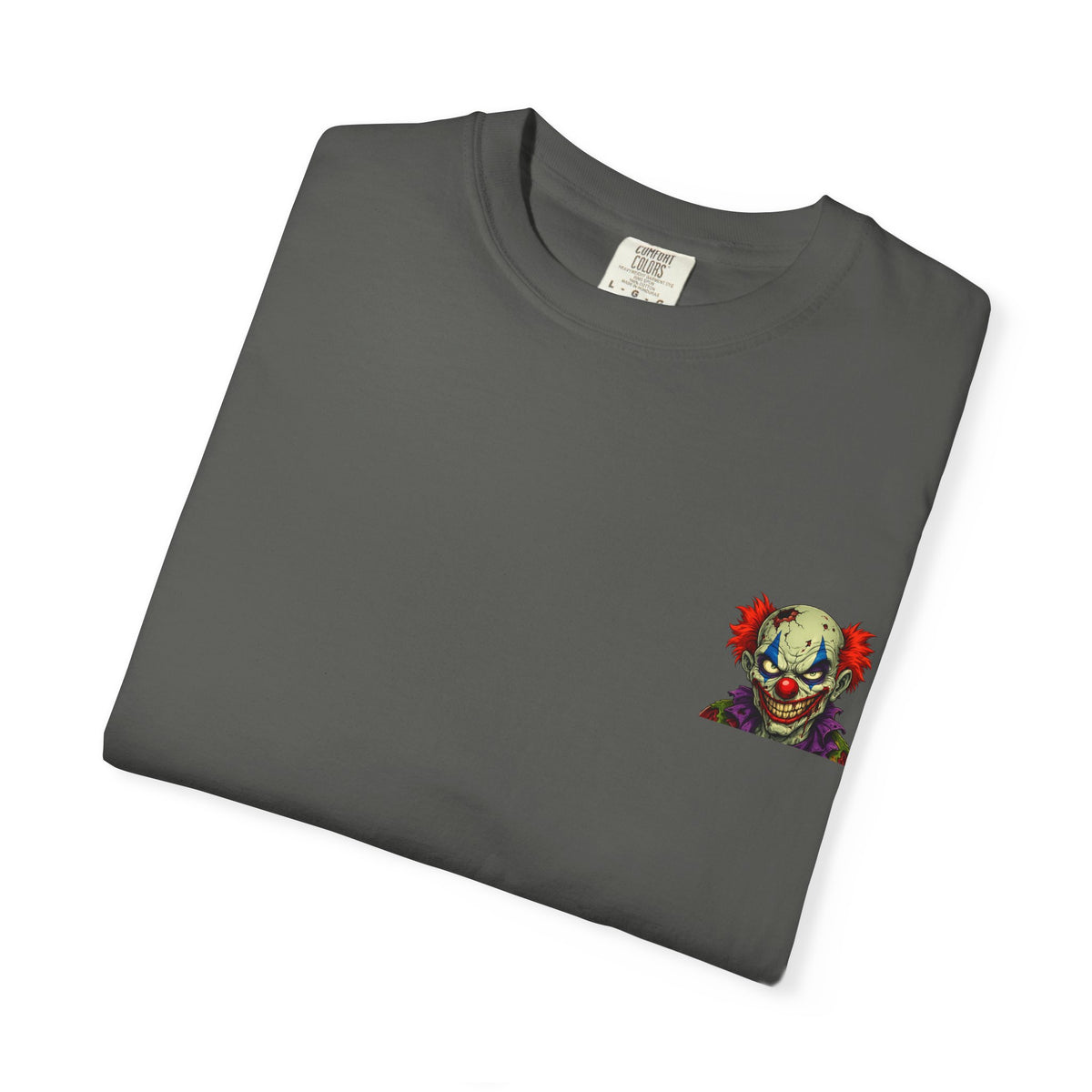Clown Pop Art T-Shirt — Colorful Horror Graphic Tee
