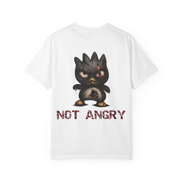 Not Angry Bird T-Shirt — Cute Grumpy Zombie Bird Graphic Tee