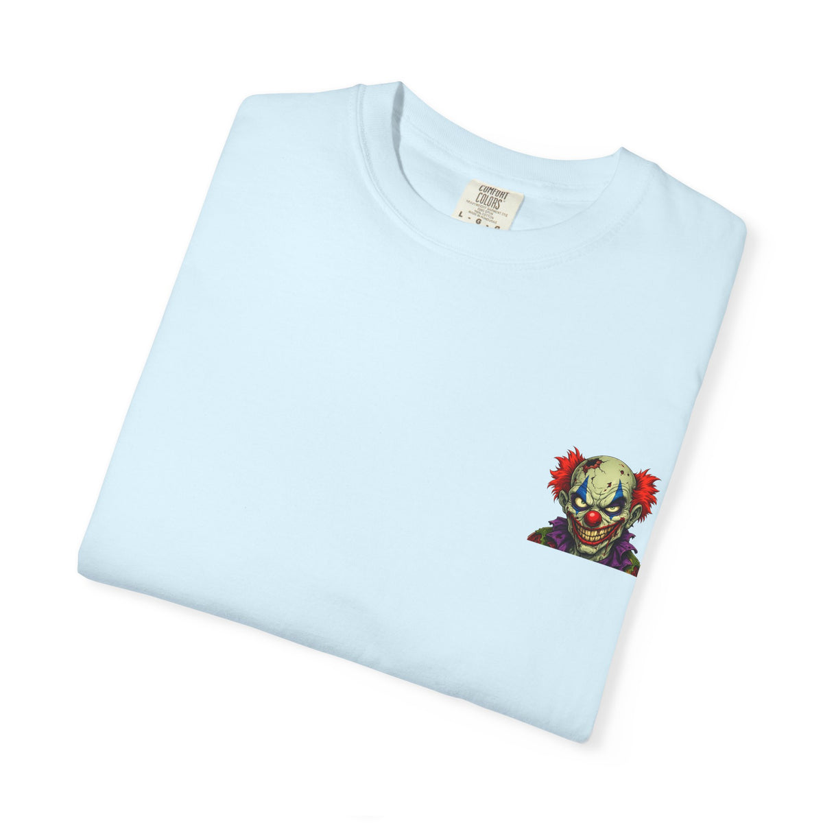 Clown Pop Art T-Shirt — Colorful Horror Graphic Tee