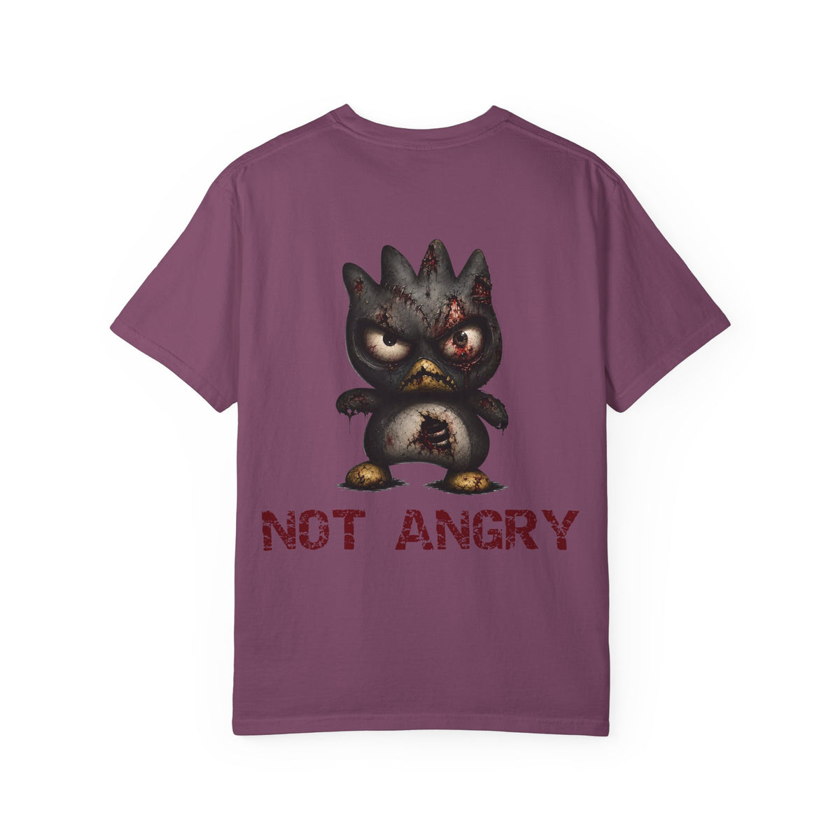 Not Angry T-Shirt — Cute Grumpy Monster Graphic Tee